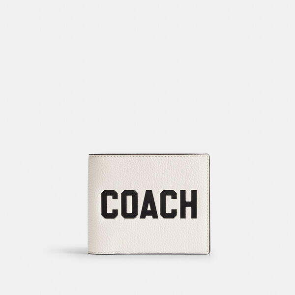 3-In-1 Wallet With Coach Graphic