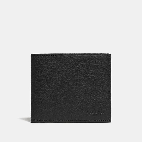3-In-1 Wallet With Signature Canvas Detail