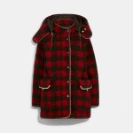 Sales Coupons Deals - Coach Archive Houndstooth Coat