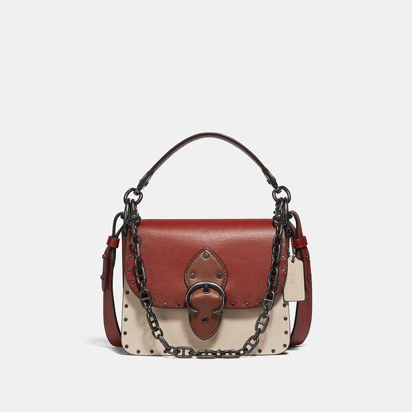 Beat Shoulder Bag 18 In Colorblock With Rivets