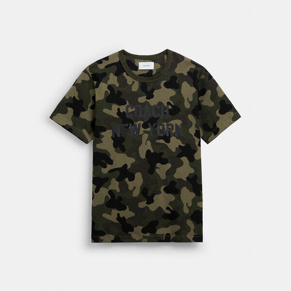 Camo Print T-Shirt