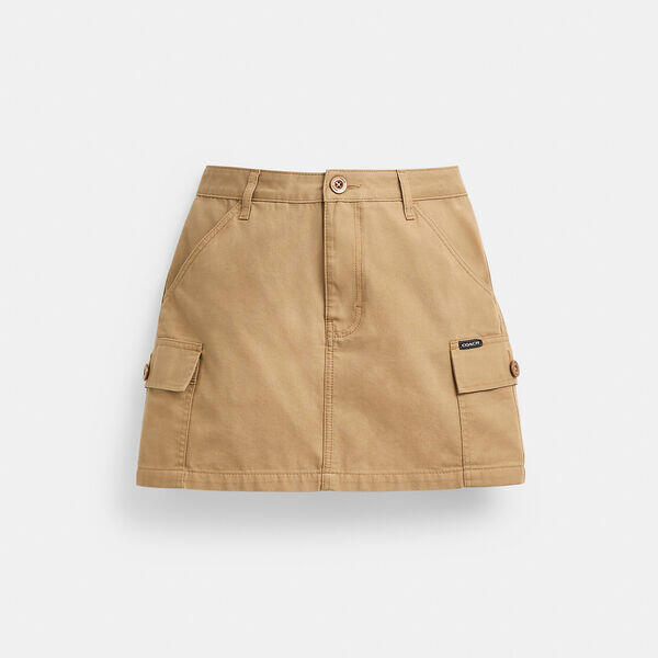 Cargo Skirt In Organic Cotton