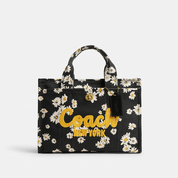 Cargo Tote With Floral Print