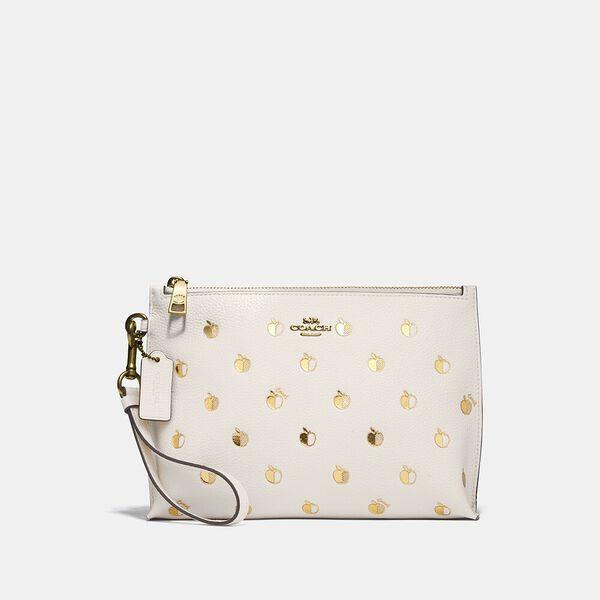 Charlie Pouch With Apple Print