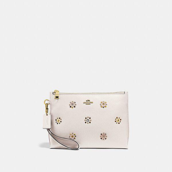 Charlie Pouch With Scattered Rivets