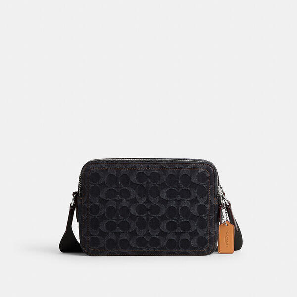 Charter Crossbody 24 In Signature Denim