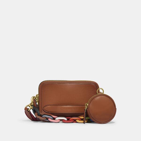Charter Crossbody With Rainbow Leather Chain