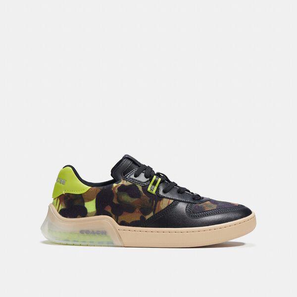 Citysole Court Sneaker With Camo Print