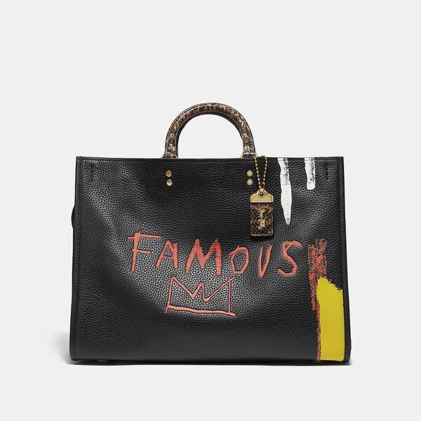 Coach X Basquiat Famous Crown With Snake Handle Rogue Bag 39