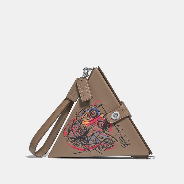 Coach X Basquiat Triangle Bag 24 With Head 1982