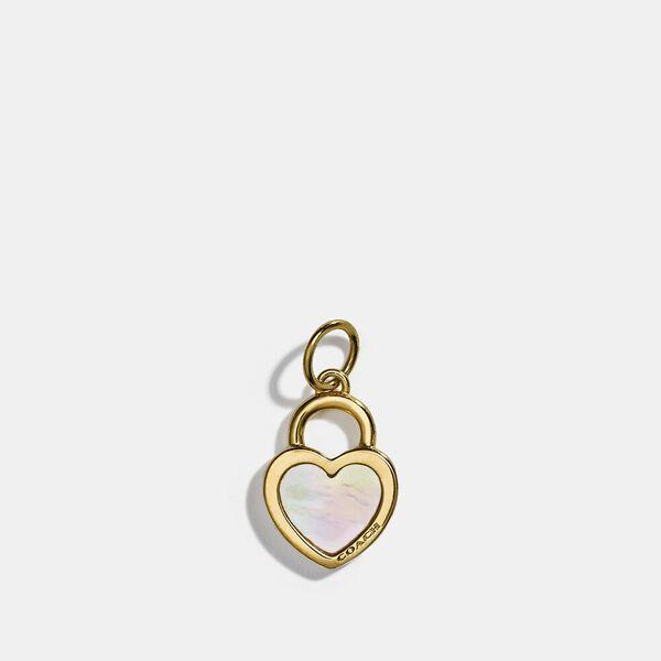 Collectible Pearl Heart Charm