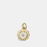 Sales Coupons Deals - Coach Collectible Tea Rose Charm