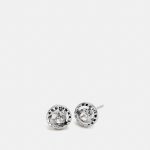 Sales Coupons Deals - Coach Daisy Rivet Stone Stud Earrings