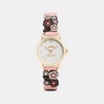 Sales Coupons Deals - Coach Delancey Watch With Floral Applique Watch