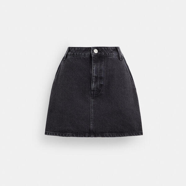 Denim Skirt In Organic Cotton