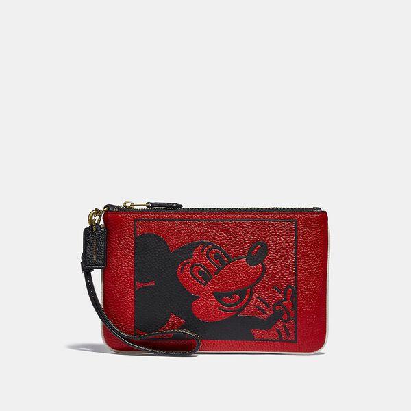 Disney Mickey Mouse X Keith Haring Small Wristlet