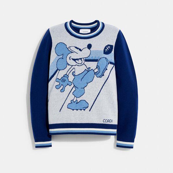 Disney X Coach Mickey Mouse Jacquard Sweater