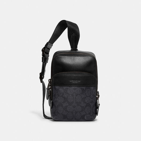 Gotham Sling Pack 13 In Signature Canvas