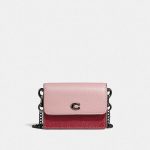 Sales Coupons Deals - Coach Half Flap Card Case In Colorblock