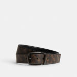 Sales Coupons Deals - Coach Harness Buckle Cut-To-Size Reversible Belt With Horse And Carriage Print