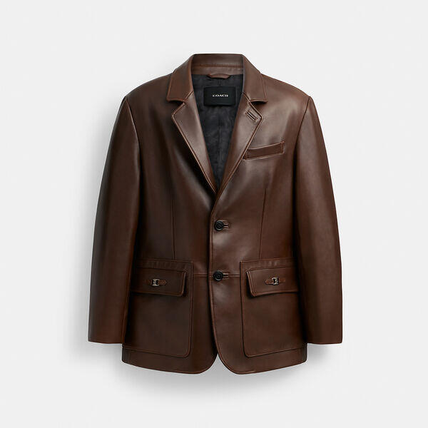 Heritage C Leather Blazer