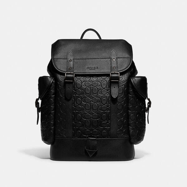 Hitch Backpack In Signature Leather