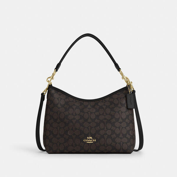 Laurel Shoulder Bag In Signature Canvas