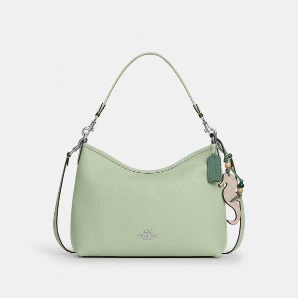 Laurel Shoulder Bag with Seahorse Charm