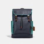 Sales Coupons Deals - Coach League Flap Backpack In Colorblock
