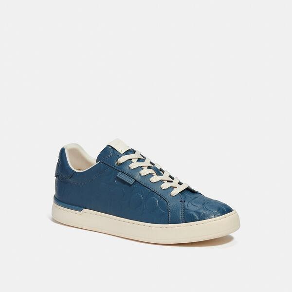 Lowline Low Top Sneaker In Signature Leather