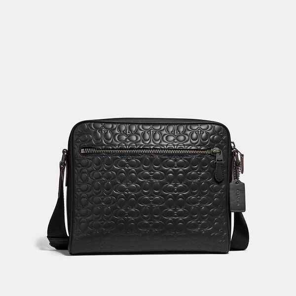 Metropolitan Camera Bag In Signature Leather