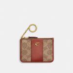 Sales Coupons Deals - Coach Mini Skinny Id Case In Signature Canvas