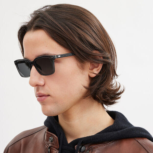 Narrow Square Sunglasses