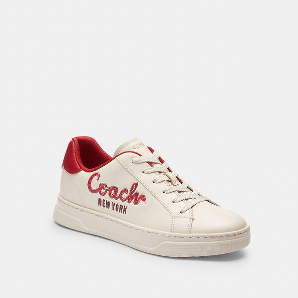 New Year High Line Sneaker With Coach Snake Script