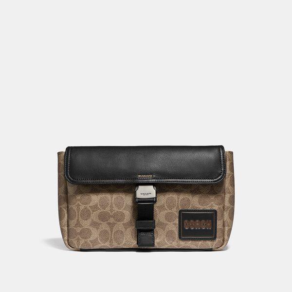 Pacer Belt Bag Crossbody In Signature Canvas With Coach Patch