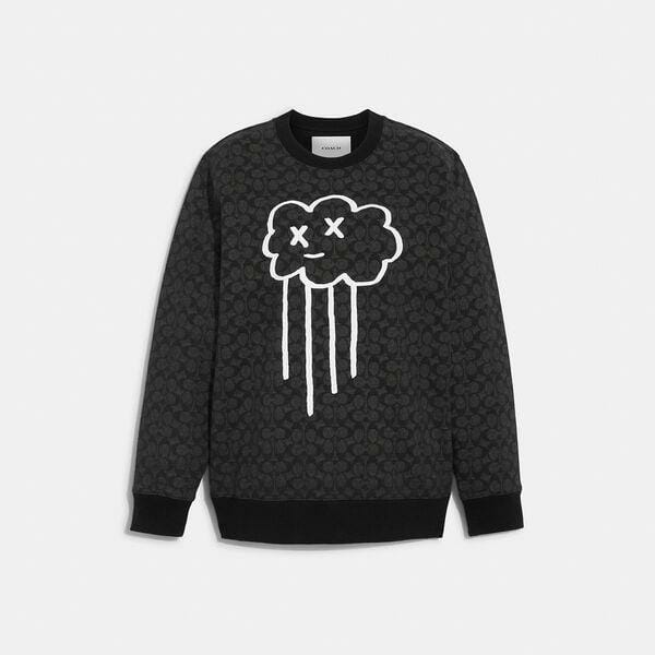 Rain Cloud Sweatshirt In Organic Cotton