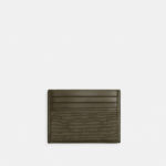 Sales Coupons Deals - Coach Refined Card Case In Signature Canvas Jacquard
