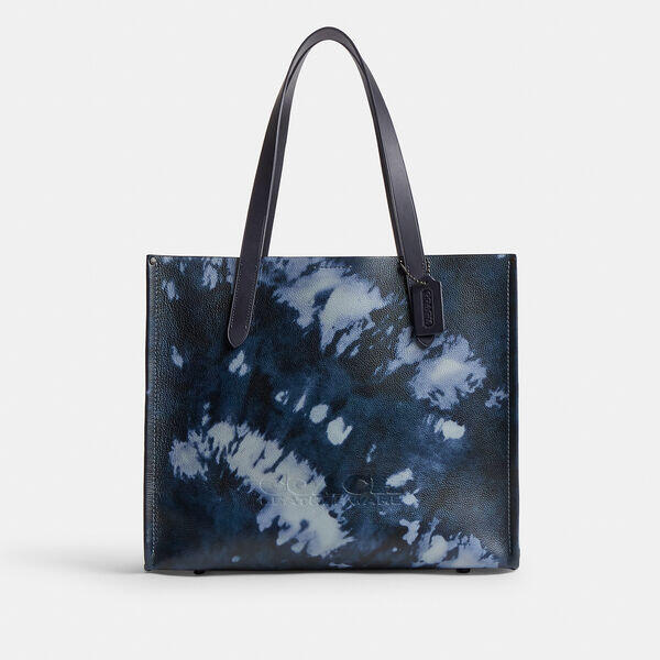 Relay Tote Bag With Tie-Dye Print