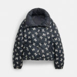 Sales Coupons Deals - Coach Reversible Cropped Puffer In Recycled Polyamide