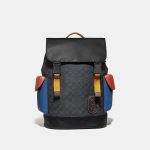 Sales Coupons Deals - Coach Rivington Backpack In Colorblock Signature Canvas With Coach Patch