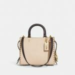 Sales Coupons Deals - Coach Rogue 25 In Colorblock With Rivets