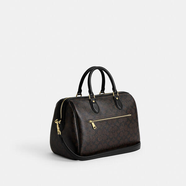 Rowan Large Satchel Bag In Signature Canvas