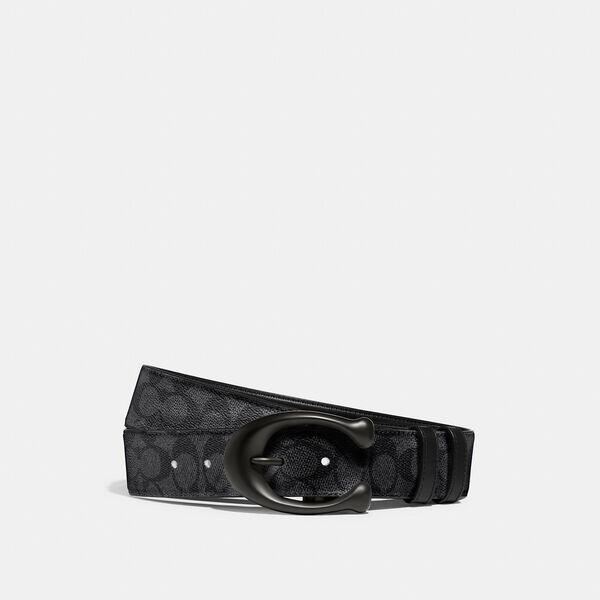 Sculpted C Buckle Cut To Size Reversible Belt, 40mm