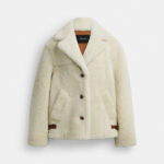 Sales Coupons Deals - Coach Shearling Cardi Coat