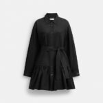 Sales Coupons Deals - Coach Shirt Dress In Organic Cotton