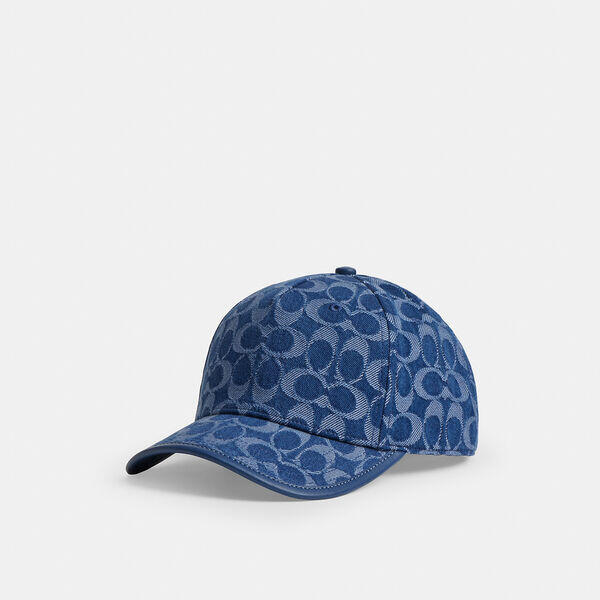 Signature Denim Baseball Hat