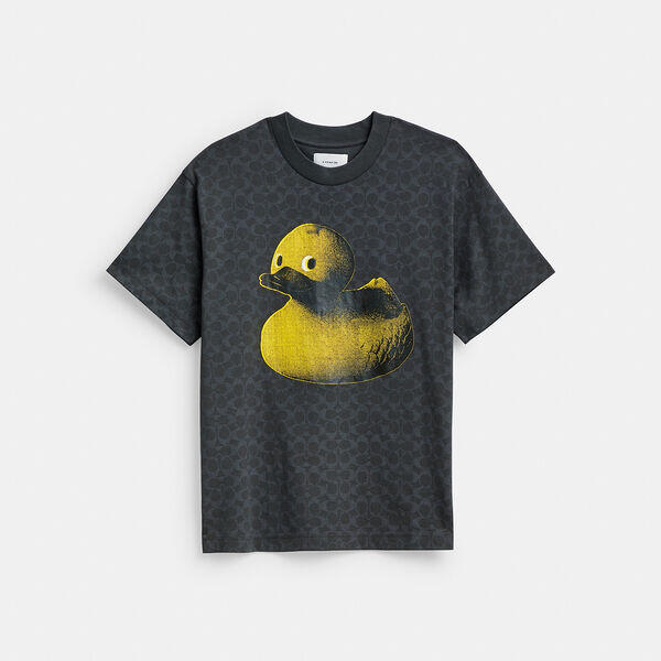 Signature Duck Relaxed T-Shirt In Organic Cotton