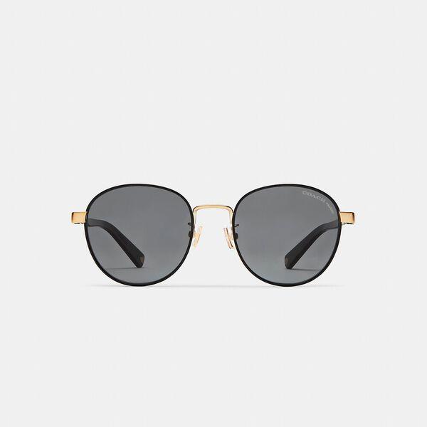Signature Workmark Round Sunglasses