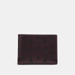 Sales Coupons Deals - Coach Slim Billfold Wallet With Line Arrow Print