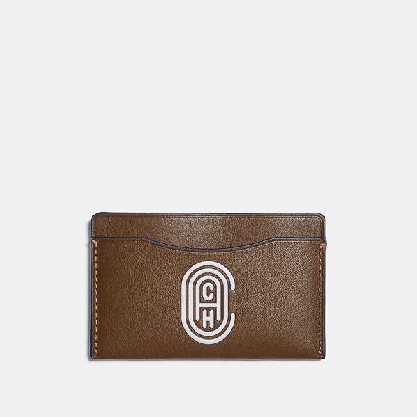 Small Card Case With Coach Patch